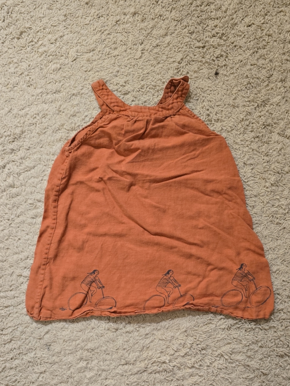 Oeuf Linen Girl Dress